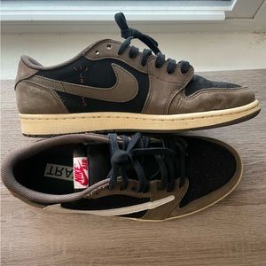 Travis Scott Mocha Jordan 1 Low Sz 10